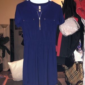 Navy blue dress